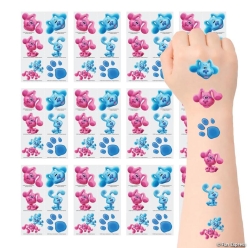 Blues Clues Tattoos - 6 Pack